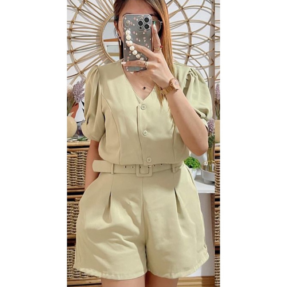 Coords top and shorts